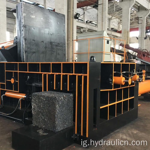 Scrap Steel Aluminium Ọla kọpa Iron Metal Press Baler